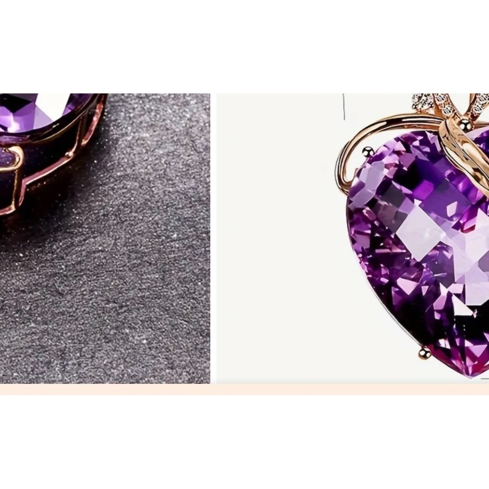 Exquisite And Elegant Synthetic Zirconia Water Drop Flower Necklace